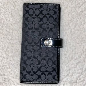 Coach- Black Wallet
